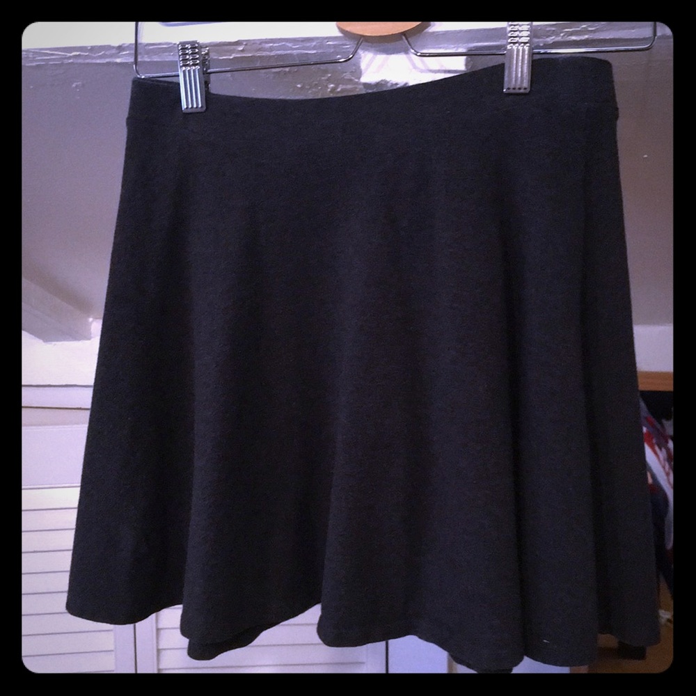 Gray skater skirt